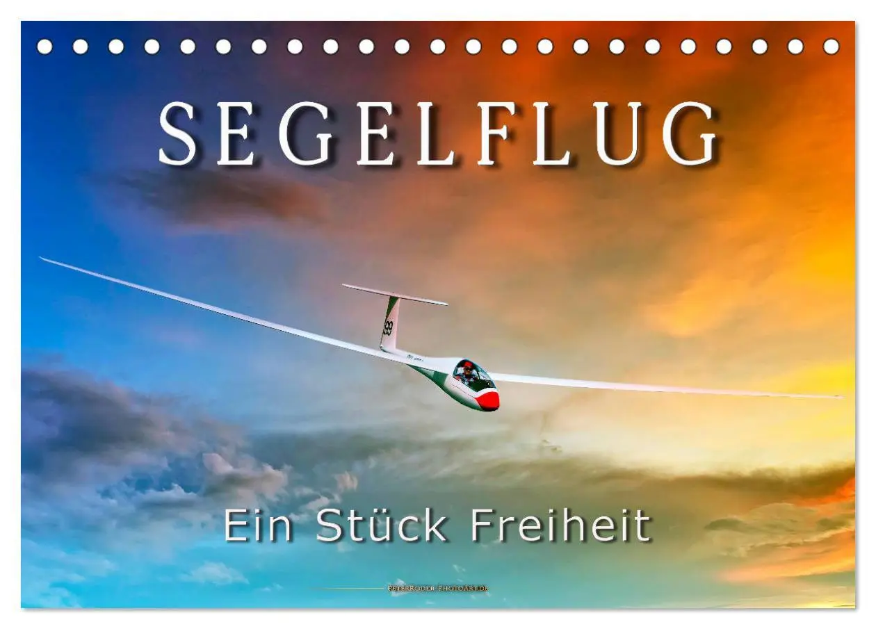 Cover: 9783457716076 | Segelflug, ein Stück Freiheit (Tischkalender 2026 DIN A5 quer),...