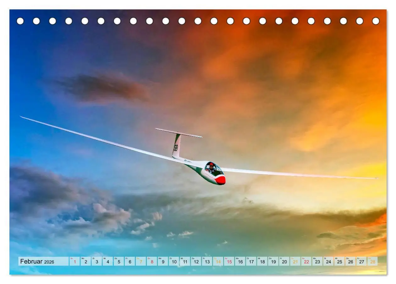 Bild: 9783457716076 | Segelflug, ein Stück Freiheit (Tischkalender 2026 DIN A5 quer),...