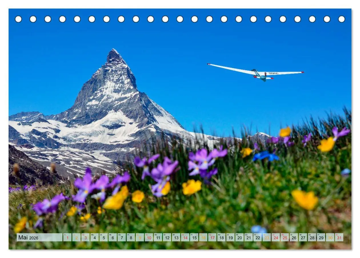 Bild: 9783457716076 | Segelflug, ein Stück Freiheit (Tischkalender 2026 DIN A5 quer),...