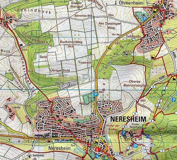 Bild: 9783947486076 | W232 Neresheim - Sontheim a.d.Brenz, Dillingen a.d.Donau | V. | 2 S.