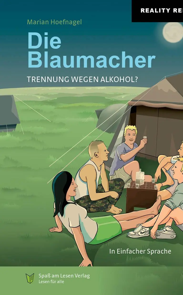 Cover: 9783948856076 | Die Blaumacher | in Einfacher Sprache | Marian Hoefnagel | Taschenbuch