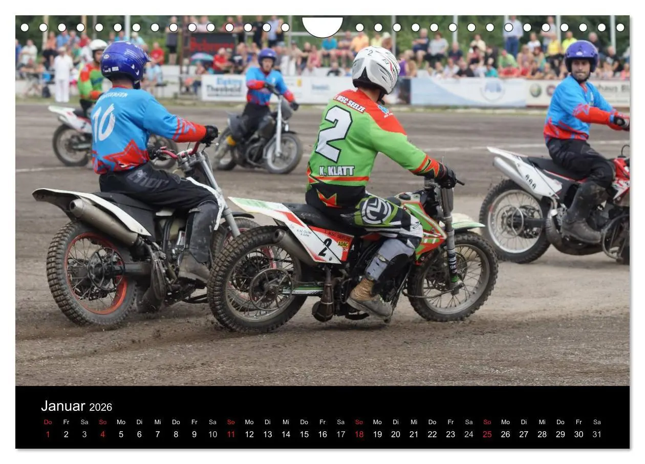 Bild: 9783516106176 | Motorsport: Motoball (Wandkalender 2026 DIN A4 quer), CALVENDO...