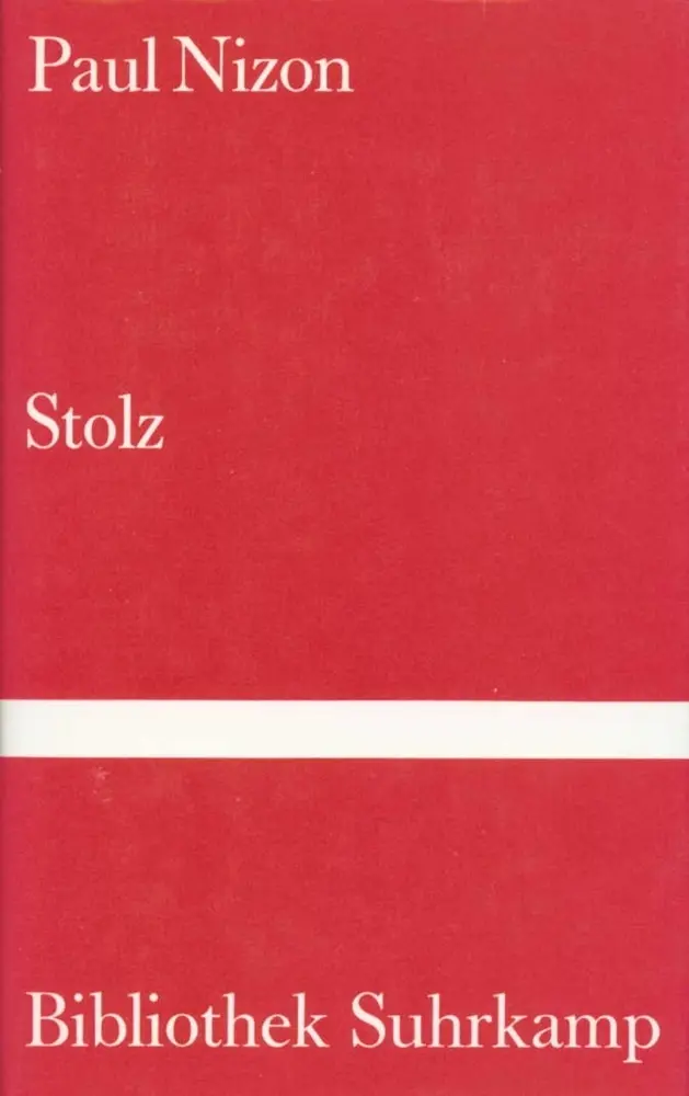 Cover: 9783518016176 | Stolz | Roman | Paul Nizon | Buch | 191 S. | Deutsch | 1975 | Suhrkamp