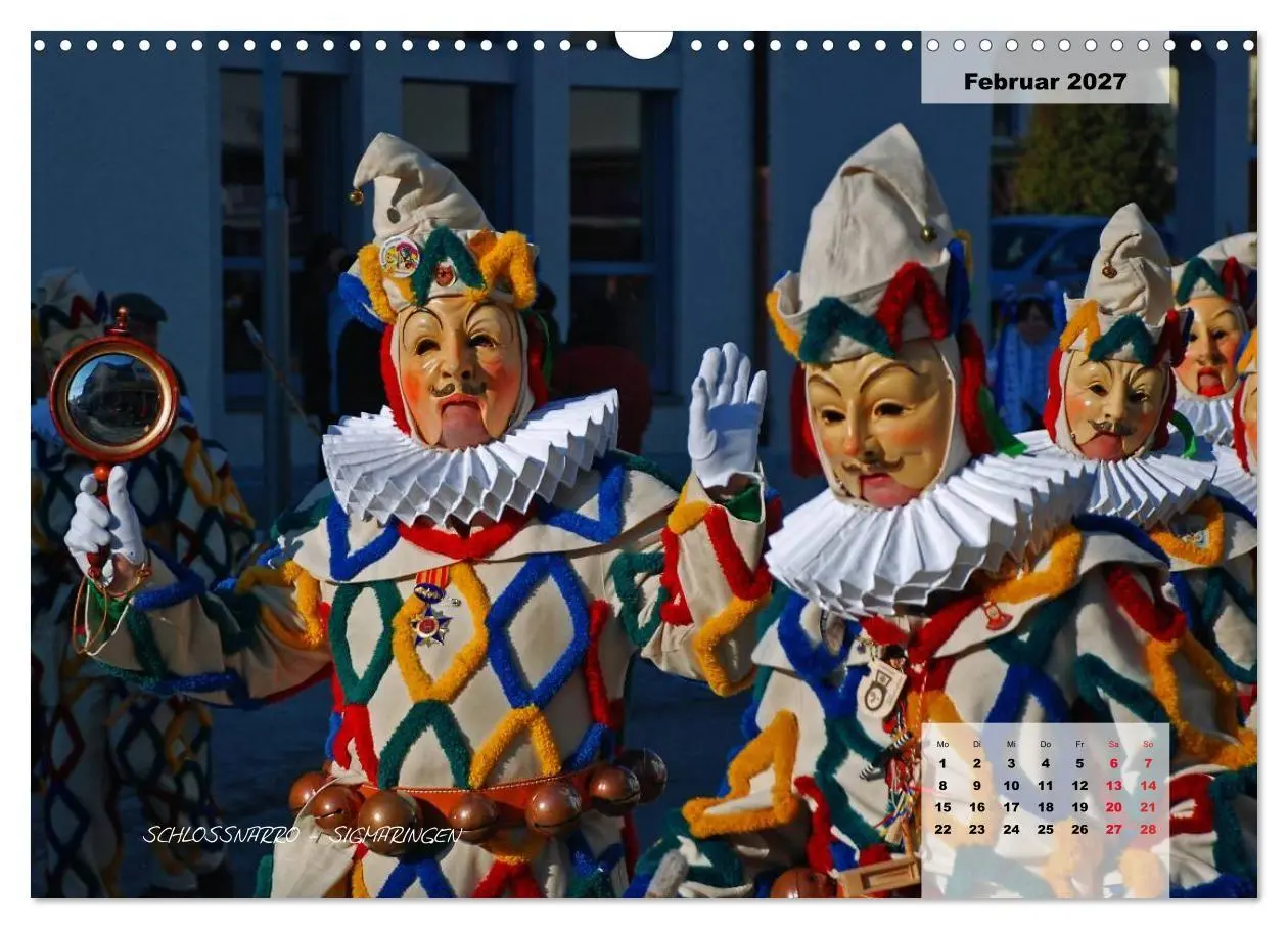 Bild: 9783569986176 | Schwäbisch alemannische Fasnet (Wandkalender 2027 DIN A3 quer),...