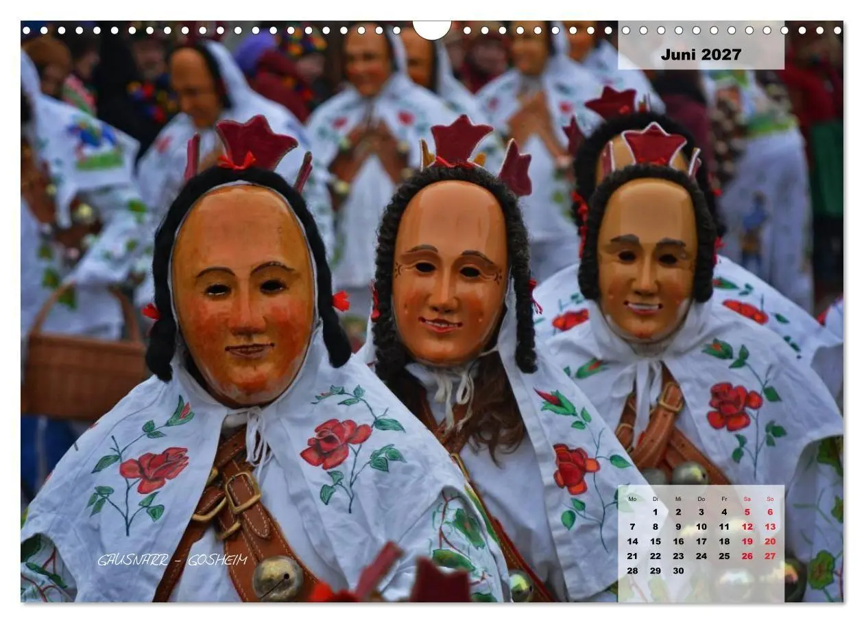 Bild: 9783569986176 | Schwäbisch alemannische Fasnet (Wandkalender 2027 DIN A3 quer),...
