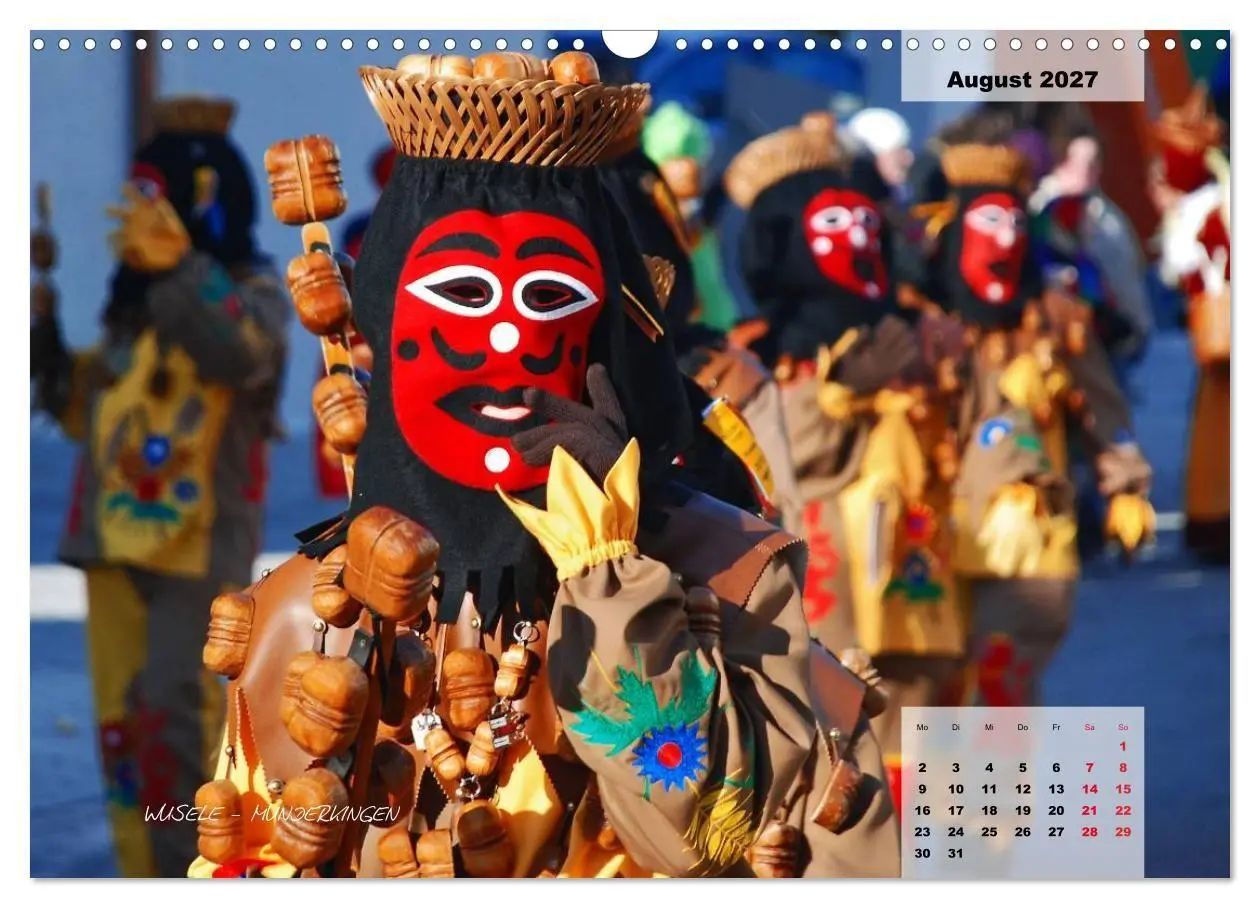 Bild: 9783569986176 | Schwäbisch alemannische Fasnet (Wandkalender 2027 DIN A3 quer),...