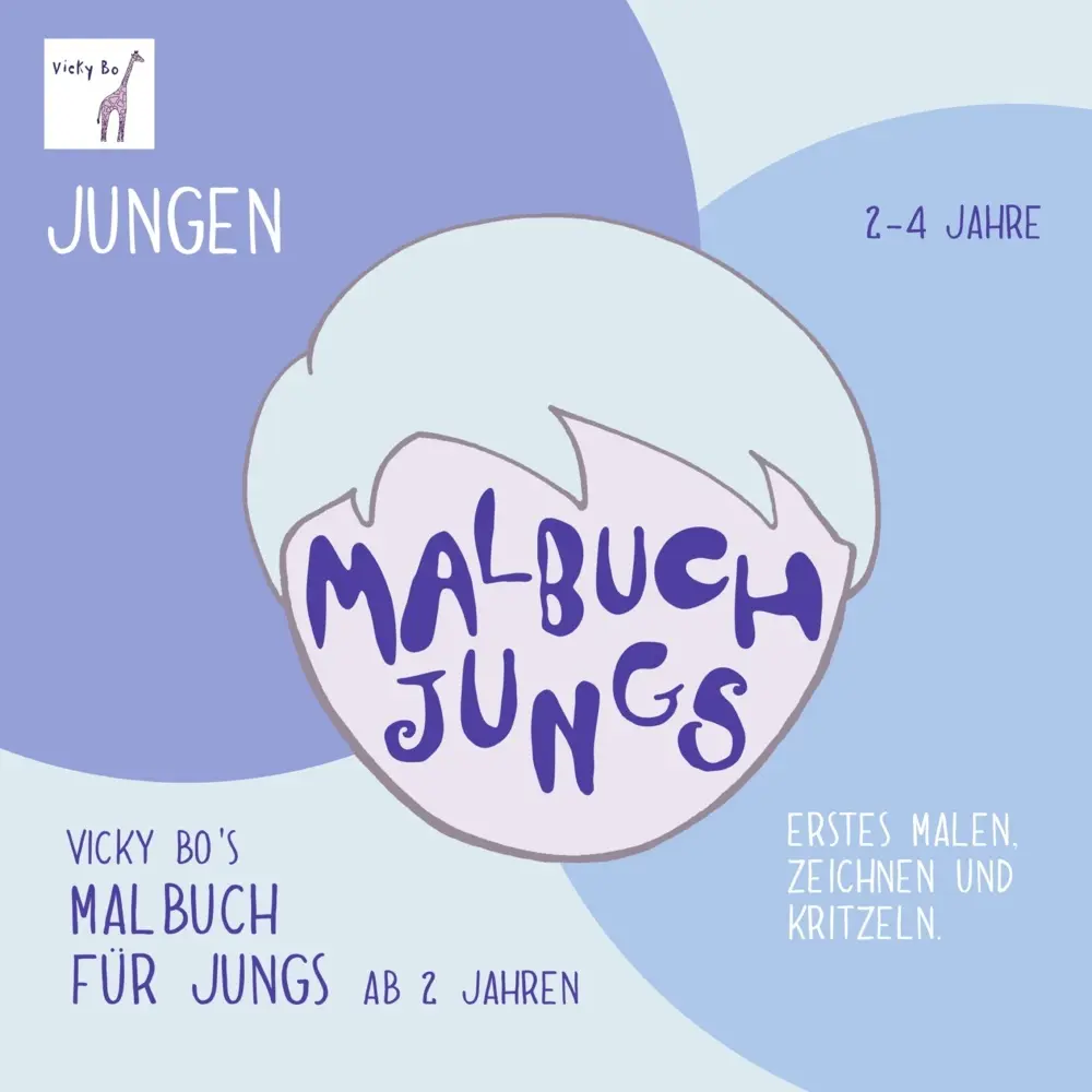 Cover: 9783944956176 | Malbuch Jungen ab 2 Jahre | Vicky Bo | Broschüre | 36 S. | Deutsch