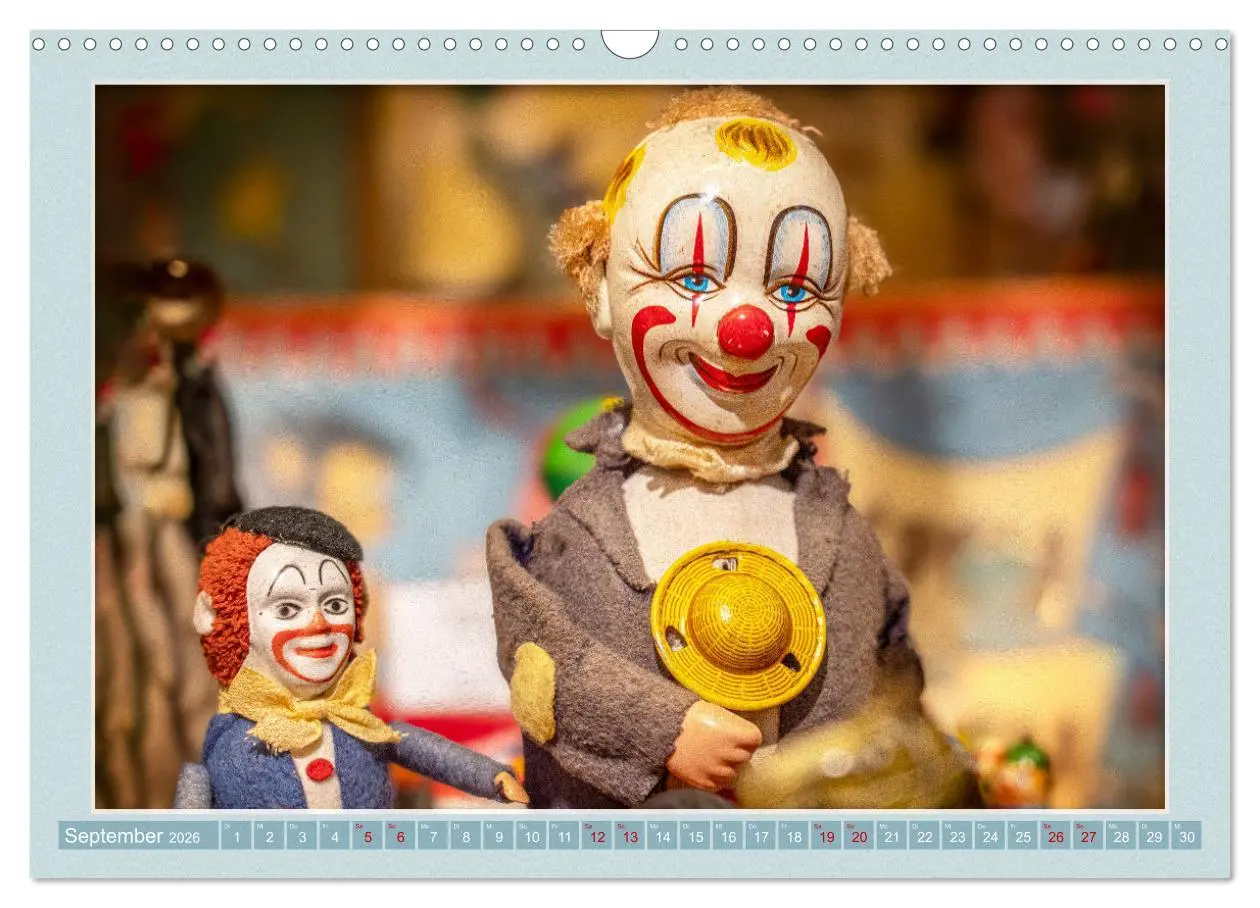 Bild: 9783457556276 | Die Puppengalerie (Wandkalender 2026 DIN A3 quer), CALVENDO...