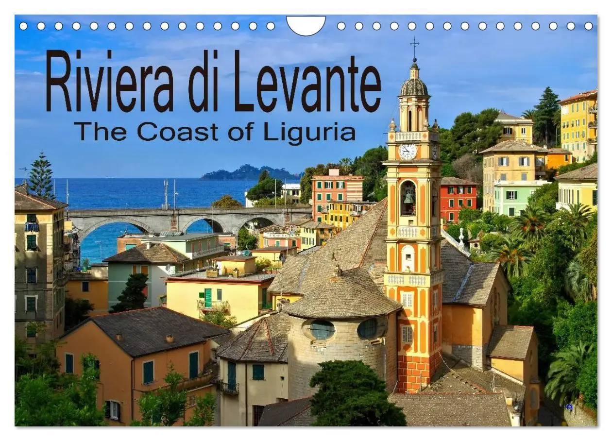 Cover: 9783516576276 | Riviera di Levante The Coast of Liguria (Wall Calendar 2026 DIN A4...