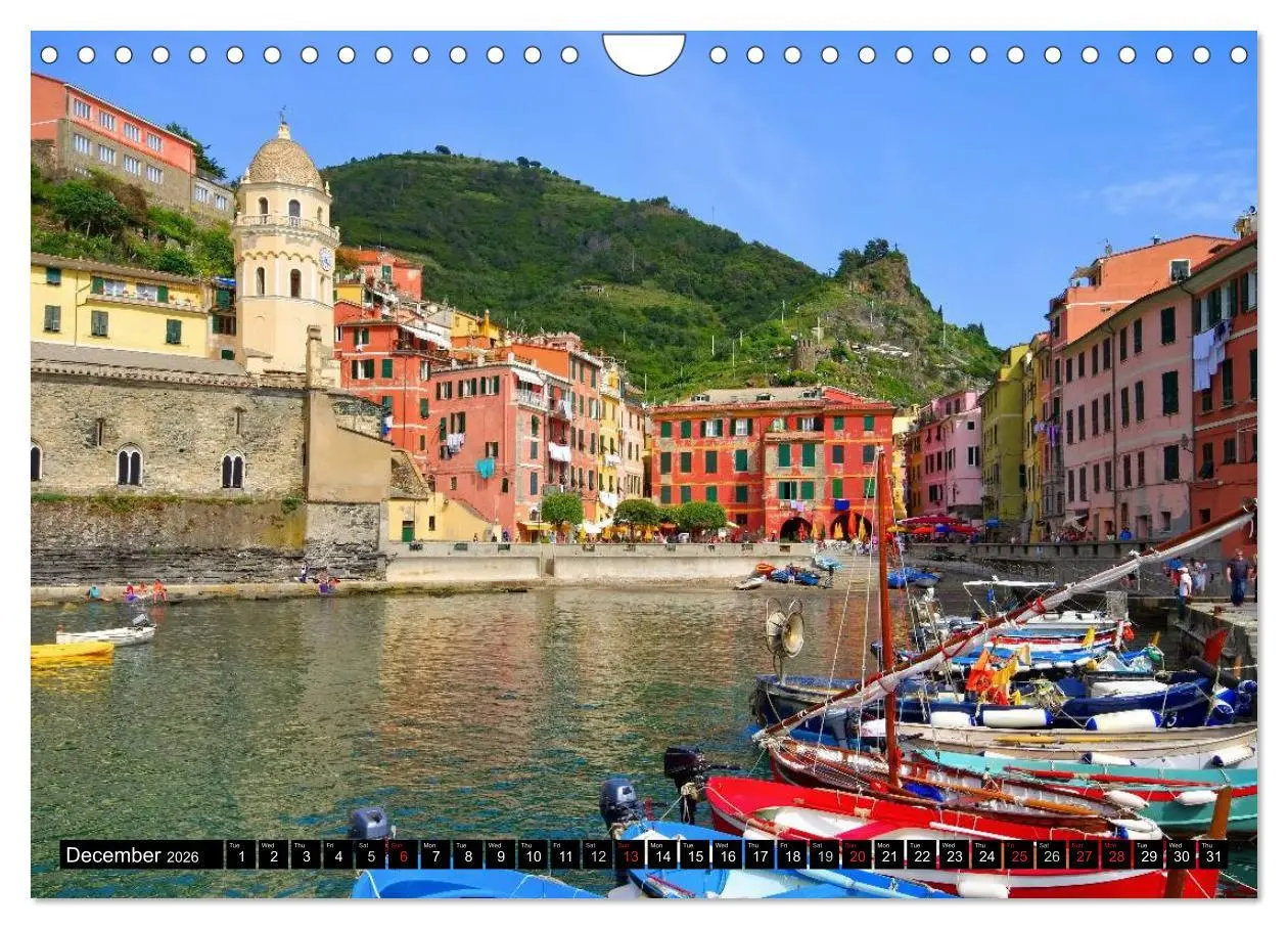 Bild: 9783516576276 | Riviera di Levante The Coast of Liguria (Wall Calendar 2026 DIN A4...