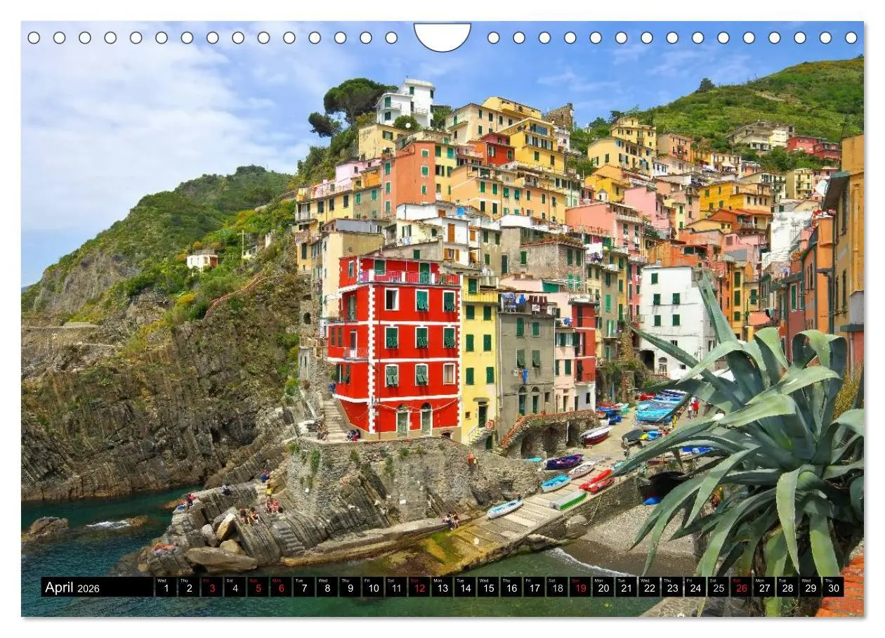 Bild: 9783516576276 | Riviera di Levante The Coast of Liguria (Wall Calendar 2026 DIN A4...