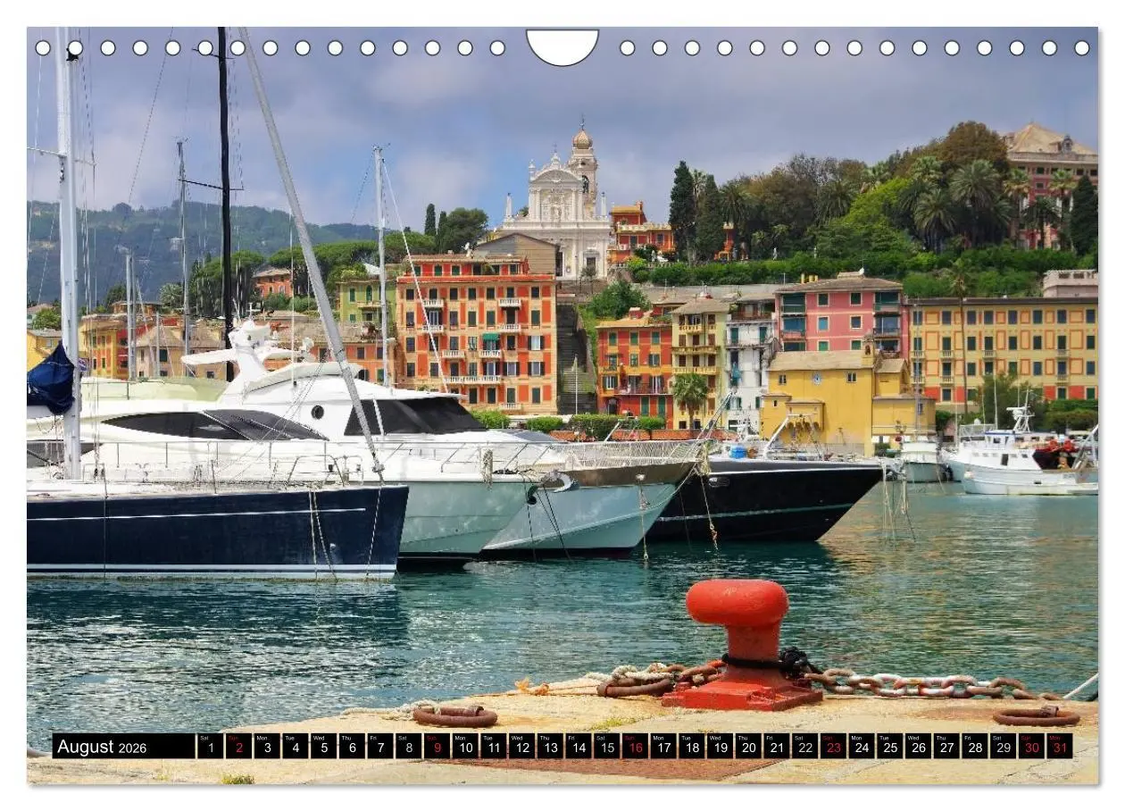 Bild: 9783516576276 | Riviera di Levante The Coast of Liguria (Wall Calendar 2026 DIN A4...