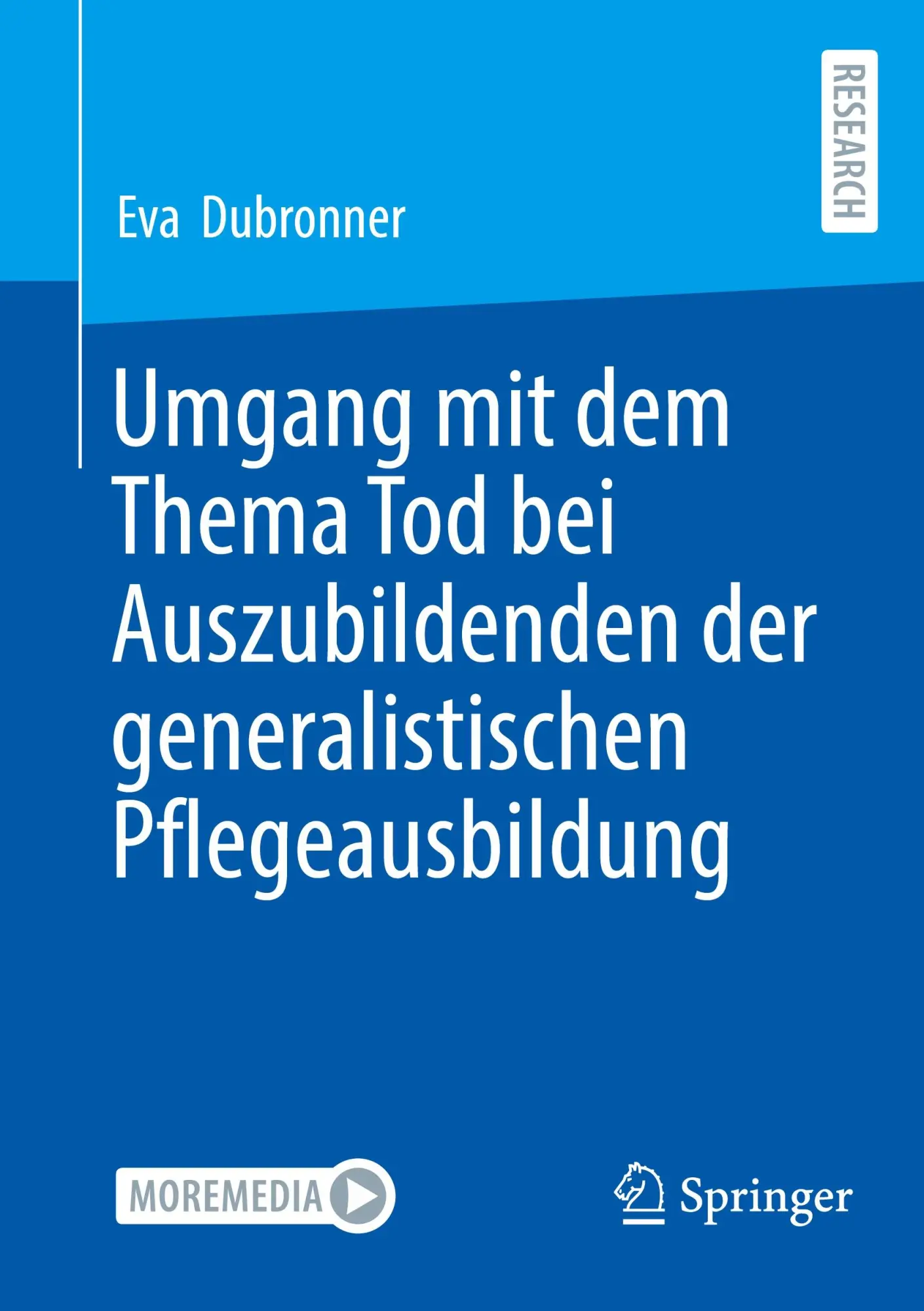 Cover: 9783658456276 | Umgang mit dem Thema Tod bei Auszubildenden der generalistischen...