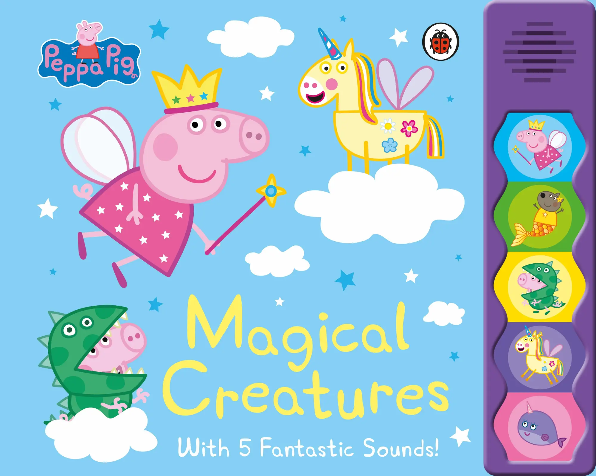 Cover: 9780241616376 | Peppa Pig: Magical Creatures | Noisy Sound Book | Peppa Pig | Buch