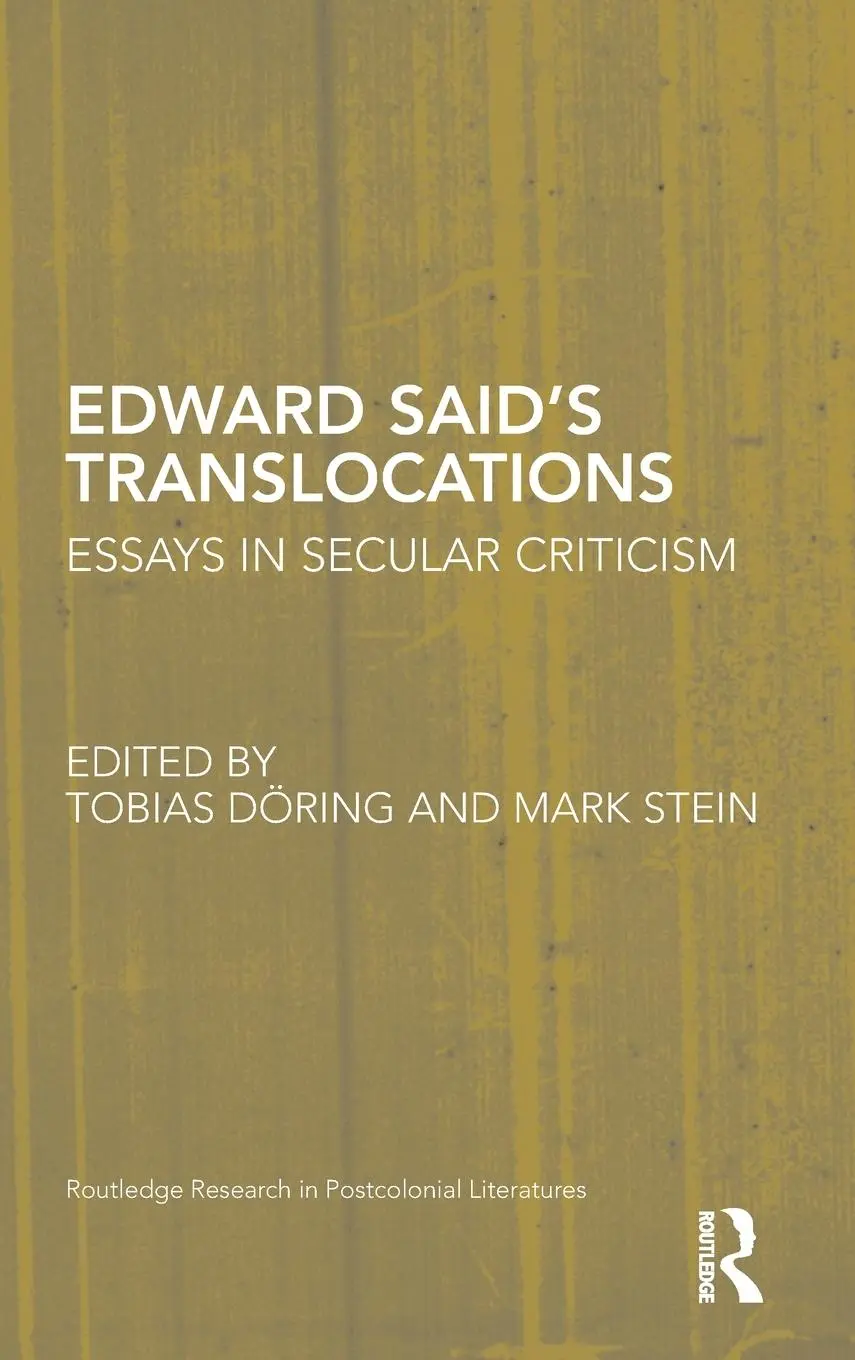Cover: 9780415886376 | Edward Said's Translocations | Essays in Secular Criticism | Buch