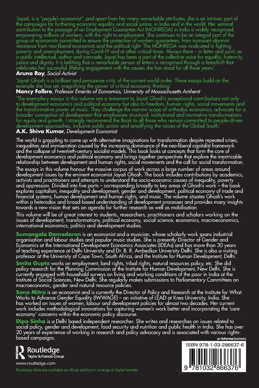 Rückseite: 9781032866376 | Development, Transformations and the Human Condition | Taschenbuch