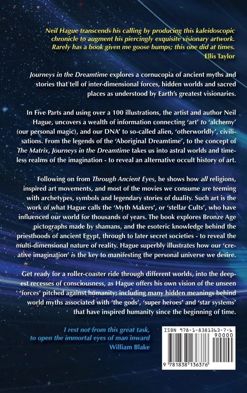 Rückseite: 9781838136376 | Journeys in the Dreamtime | Neil Hague | Buch | Englisch | 2022