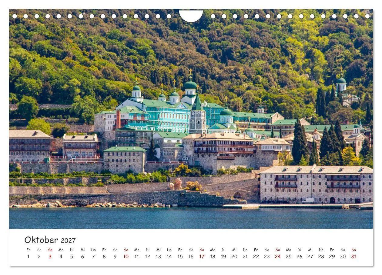 Bild: 9783569416376 | Ouranopoli - An der Grenze zur Mönchsrepublik Athos (Wandkalender...