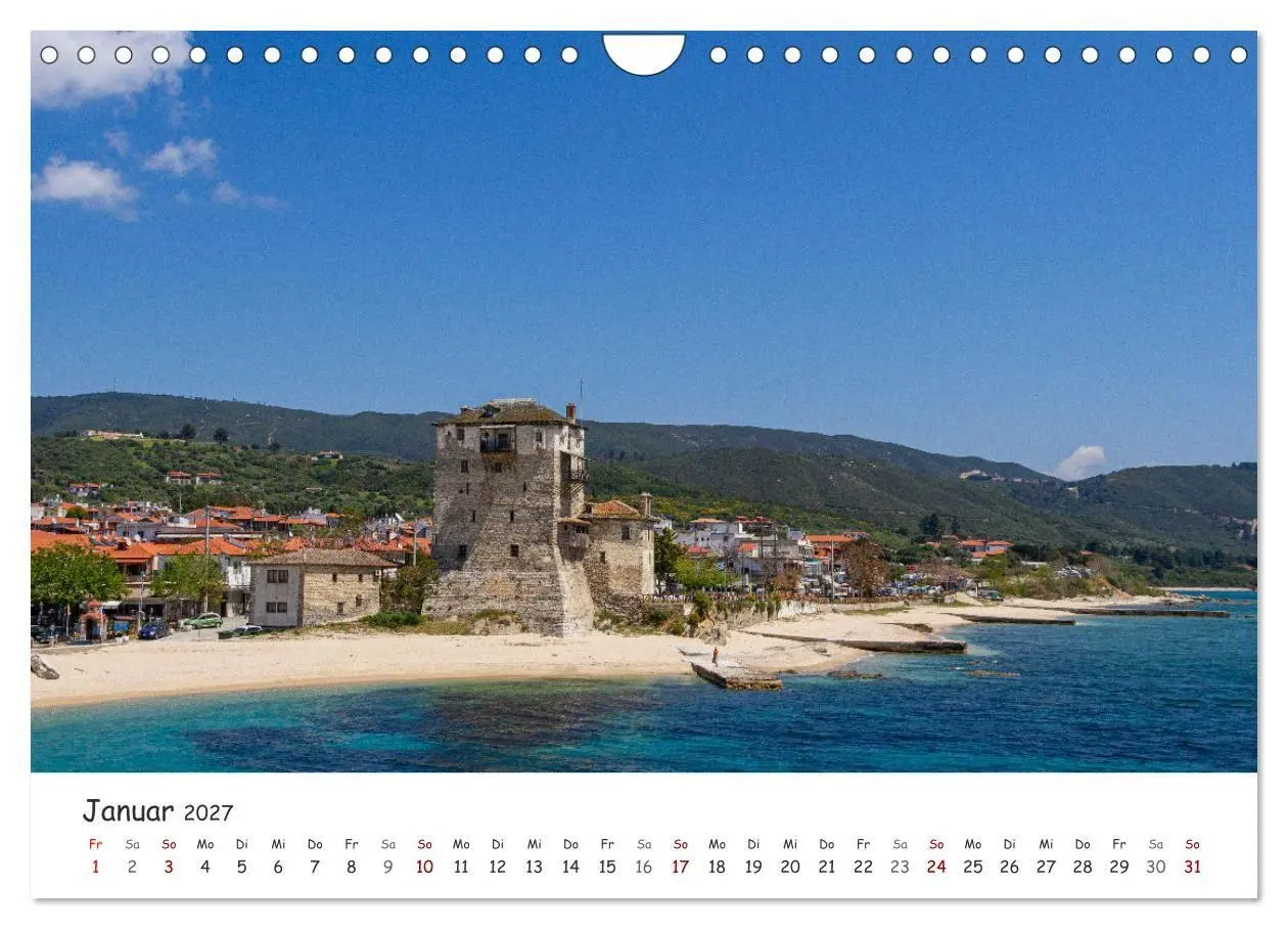 Bild: 9783569416376 | Ouranopoli - An der Grenze zur Mönchsrepublik Athos (Wandkalender...