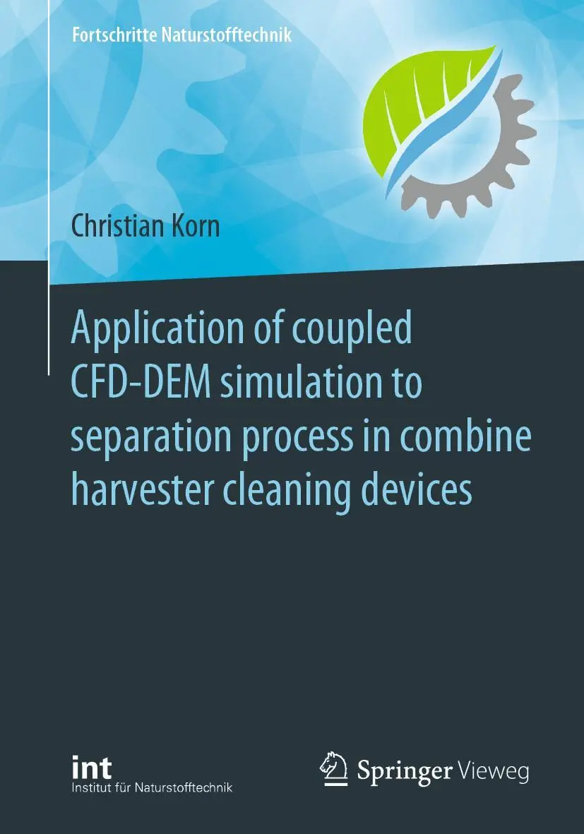 Cover: 9783662616376 | Application of coupled CFD-DEM simulation to separation process in...