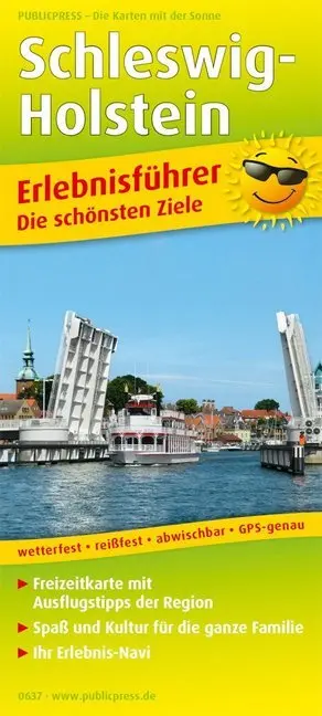Cover: 9783747306376 | PublicPress Erlebnisführer Schleswig-Holstein | (Land-)Karte | Gefalzt