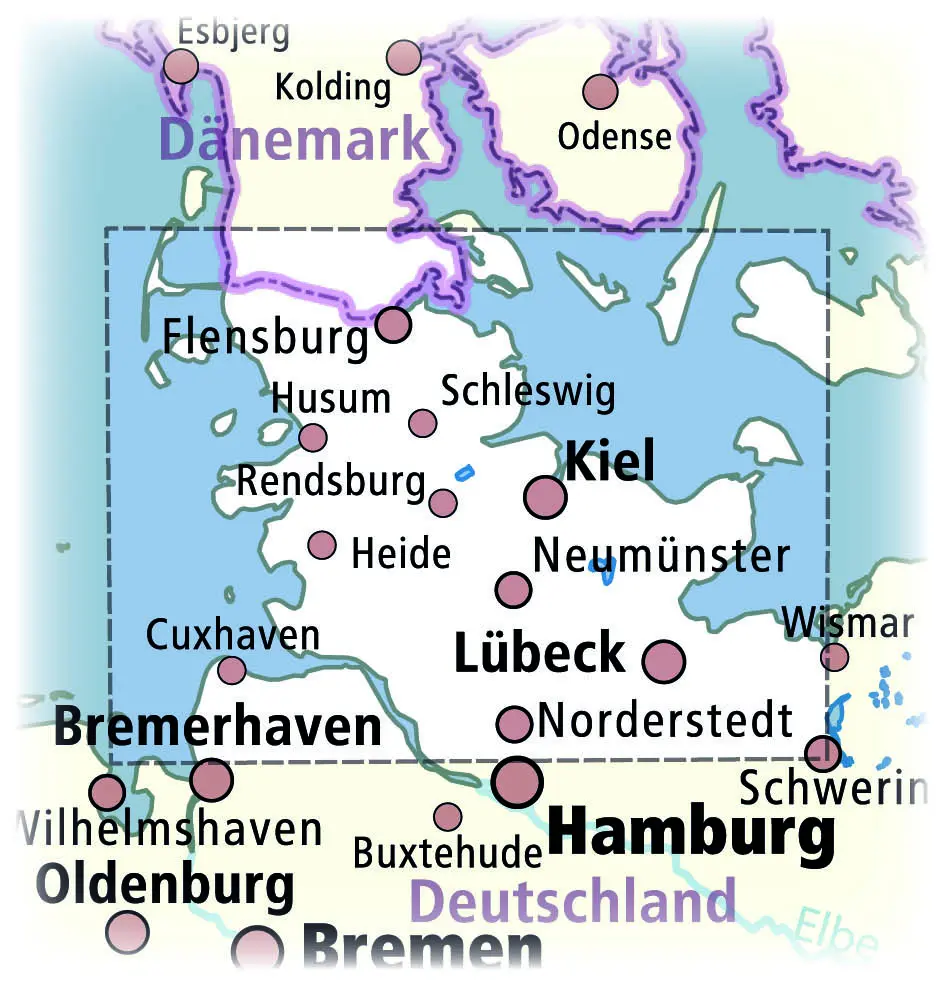 Bild: 9783747306376 | PublicPress Erlebnisführer Schleswig-Holstein | (Land-)Karte | Gefalzt