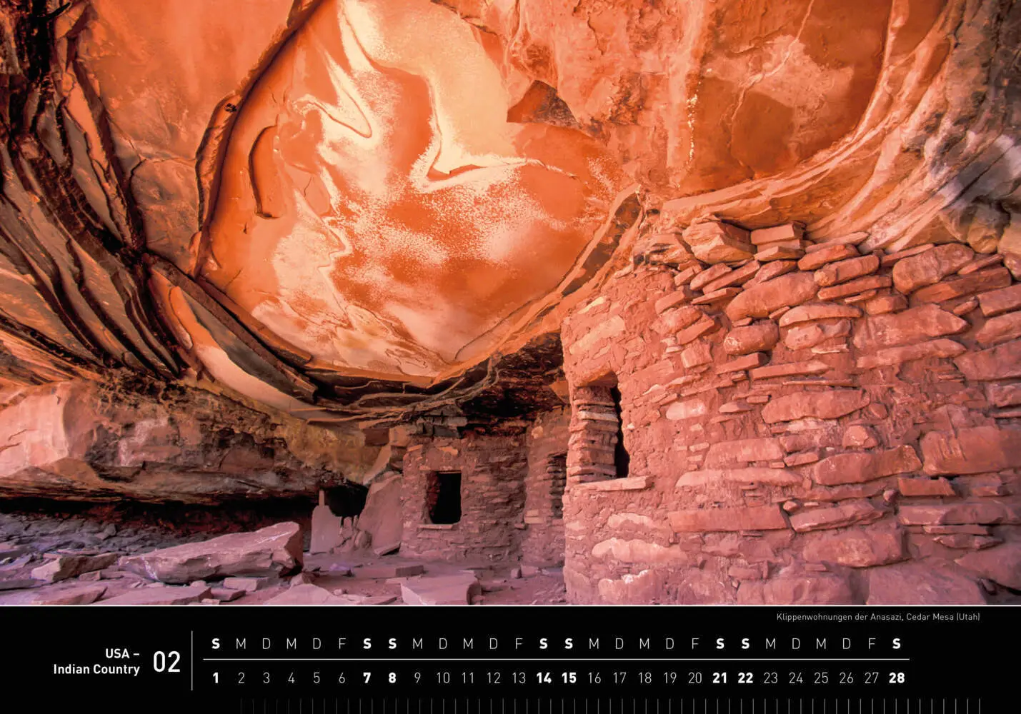 Bild: 9783968556376 | USA - Indian Country 2026 | Christian Heeb | Kalender | Spiralbindung