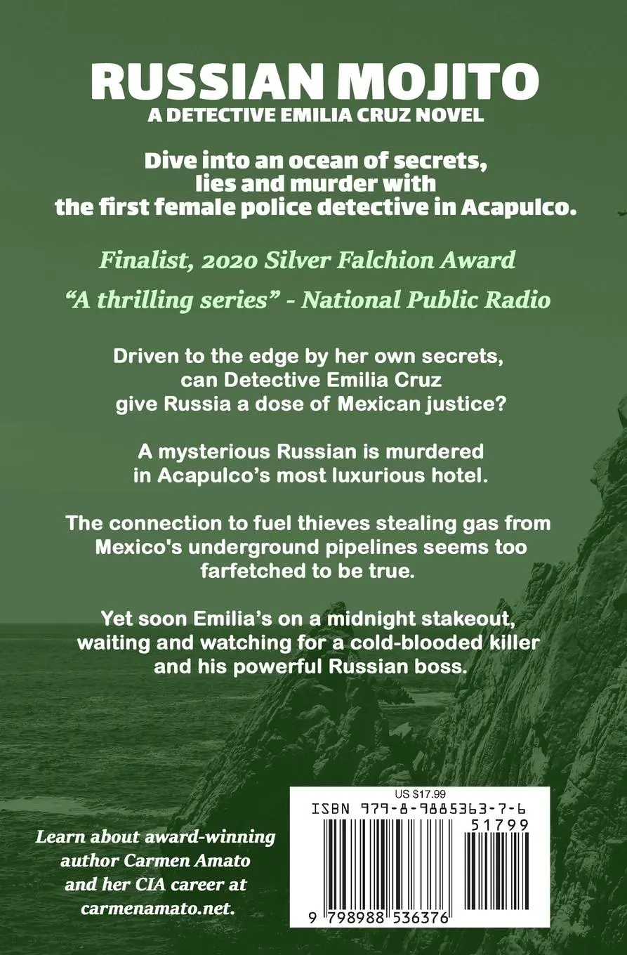 Rückseite: 9798988536376 | Russian Mojito | A Detective Emilia Cruz Novel | Carmen Amato | Buch