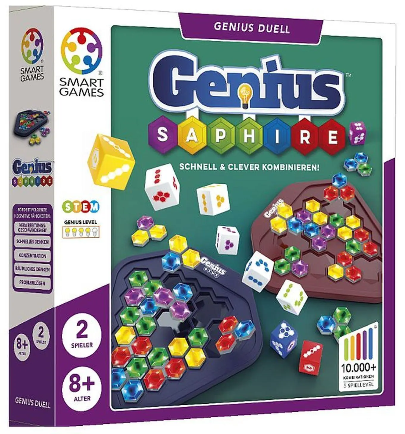 Cover: 5414301526476 | Genius Saphire | Smart Games | Spiel | SGHP 003 DE | Deutsch | 2025
