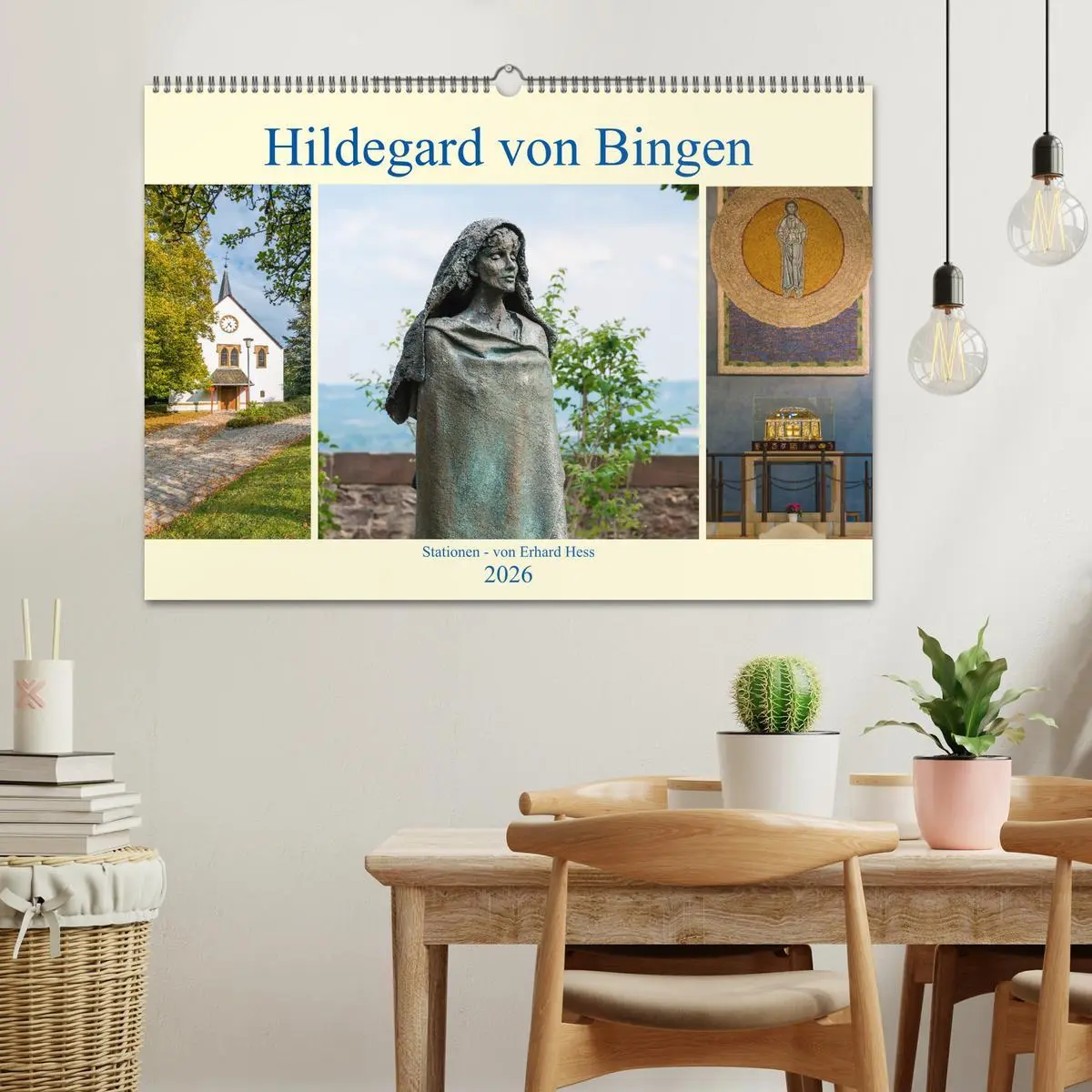 Bild: 9783457846476 | Hildegard von Bingen - Stationen (Wandkalender 2026 DIN A2 quer),...