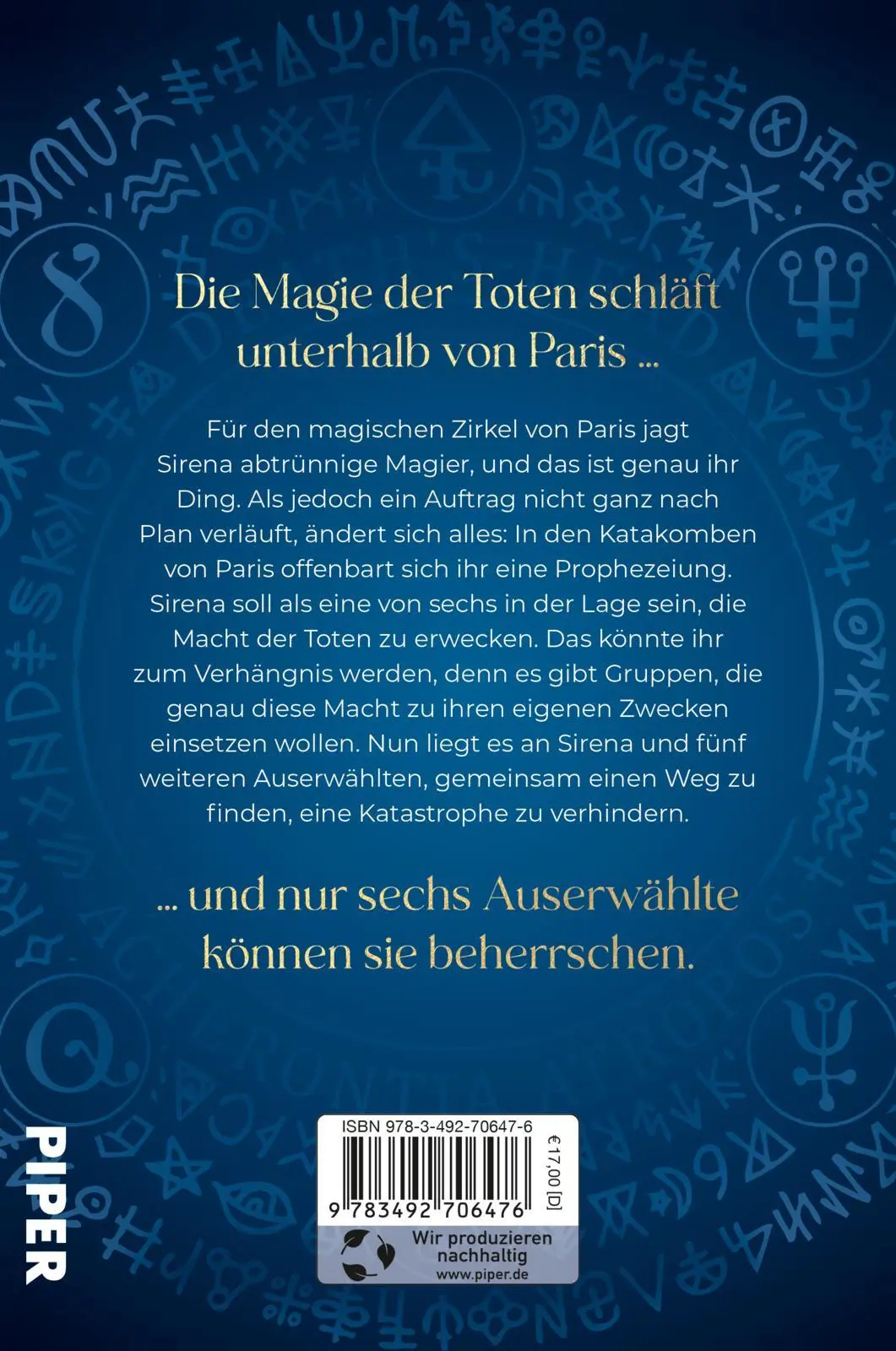 Rückseite: 9783492706476 | Der Zirkel der Sechs | Leni Wambach | Taschenbuch | 464 S. | Deutsch