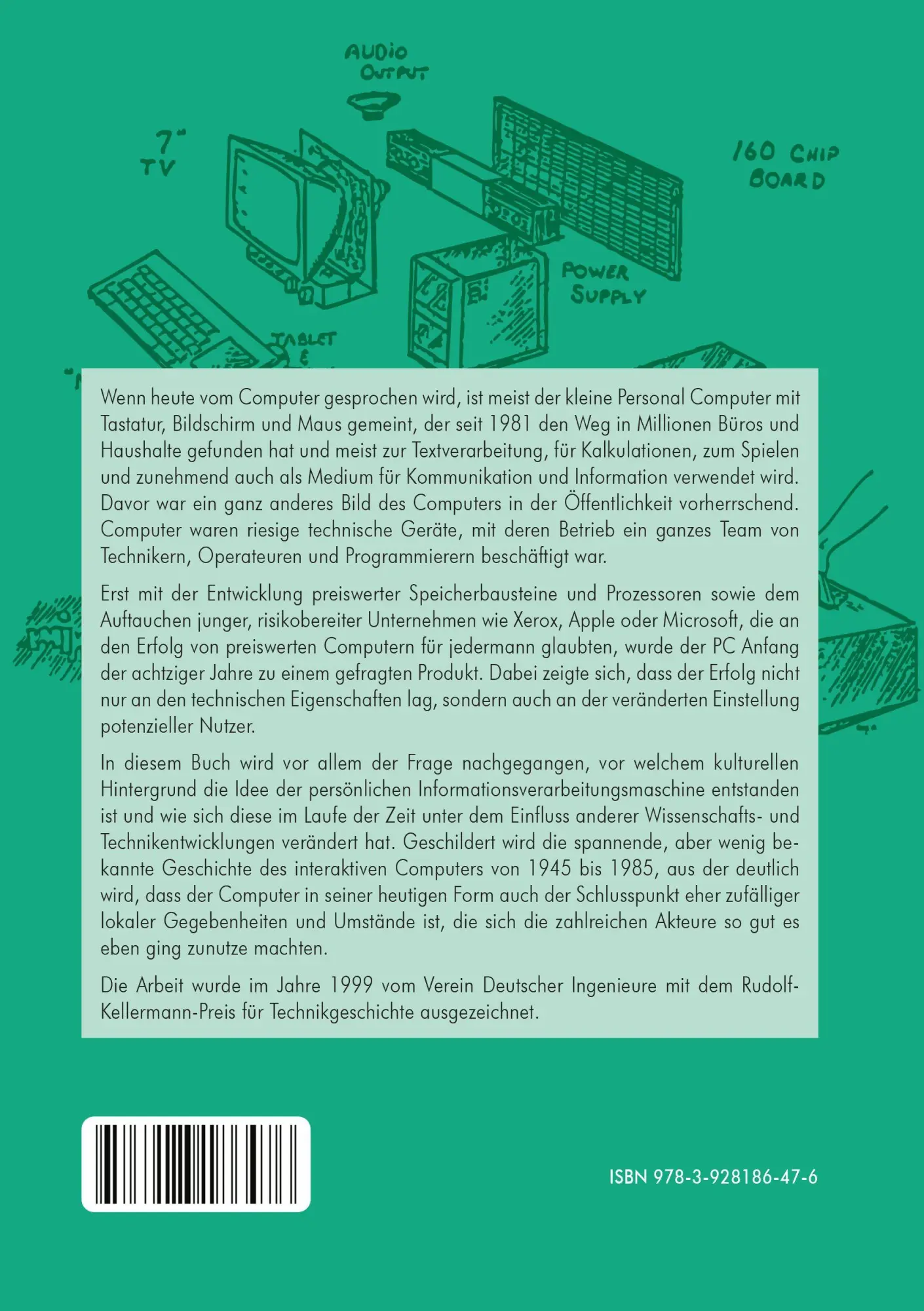 Rückseite: 9783928186476 | Der Computer als Werkzeug und Medium | Michael Friedewald | Buch