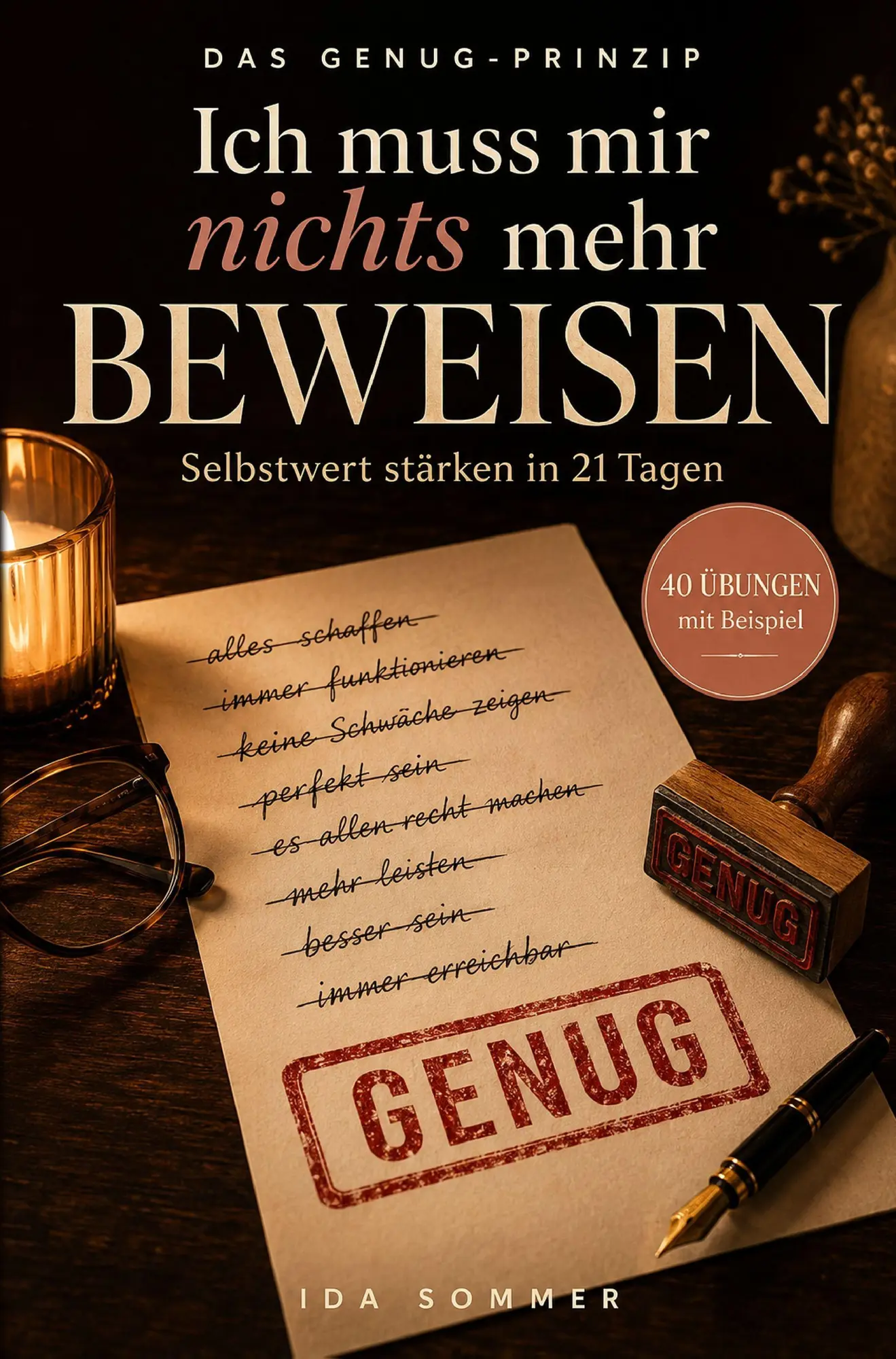 Cover: 9783982546476 | Ich muss mir nichts mehr beweisen | Ida Sommer | Taschenbuch | Deutsch