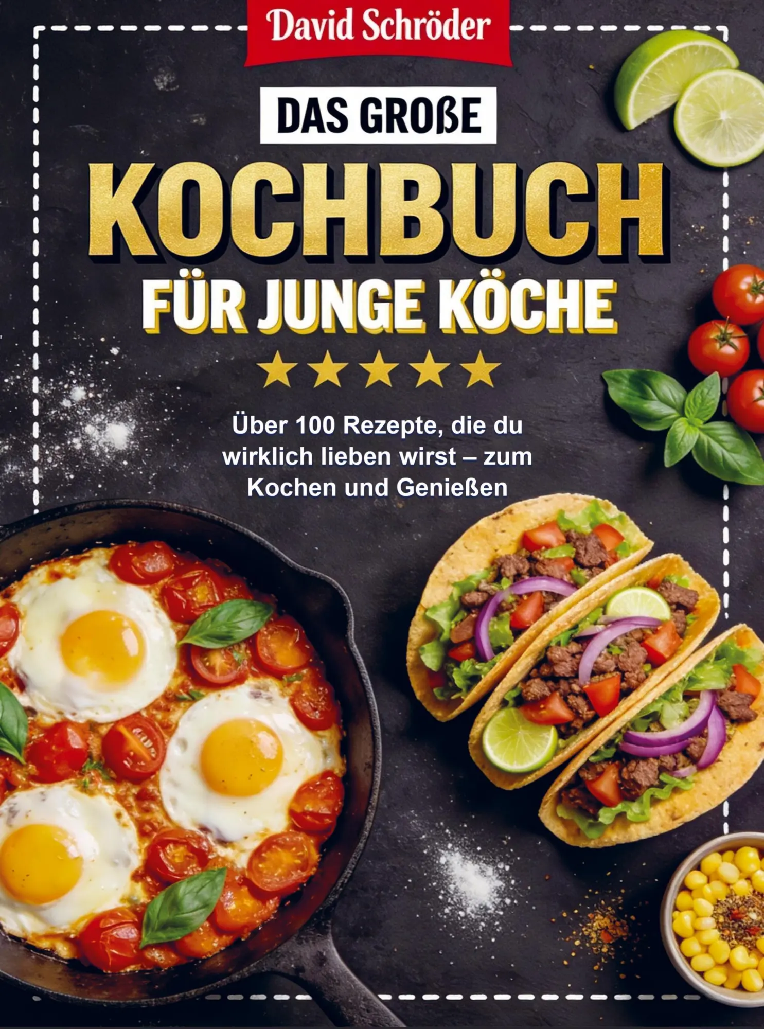 Cover: 9789403856476 | Das große Kochbuch für junge Köche | David Schröder | Taschenbuch