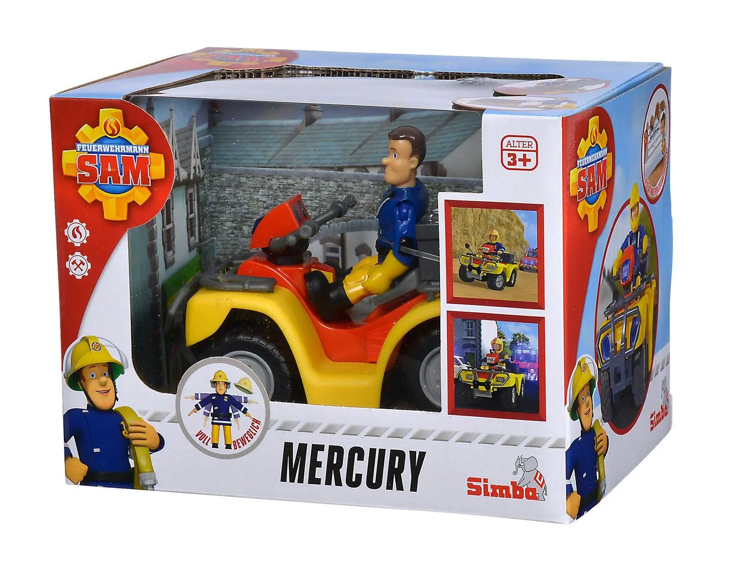 Cover: 4006592976576 | Sam Mercury-Quad mit Figur | Feuerwehrmann Sam | Deutsch | 2026