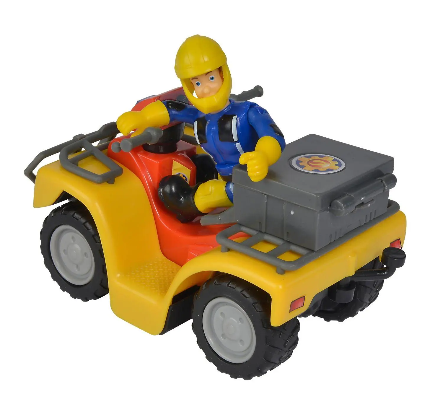 Bild: 4006592976576 | Sam Mercury-Quad mit Figur | Feuerwehrmann Sam | Deutsch | 2026