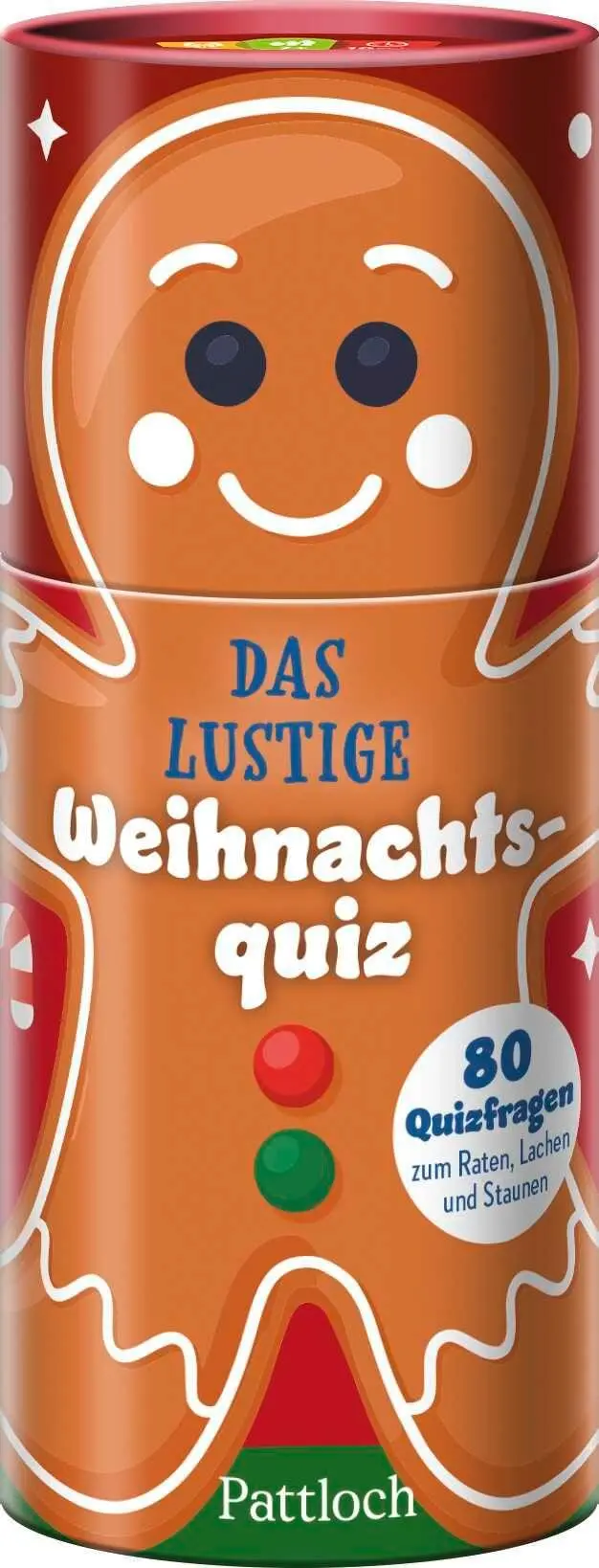 Cover: 4260308346576 | Das lustige Weihnachtsquiz | Pattloch Verlag | Spiel | Schachtel