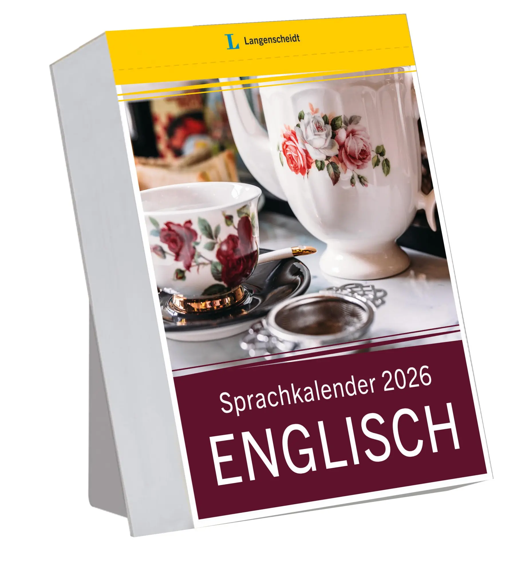 Cover: 9783125636576 | Langenscheidt Sprachkalender Englisch 2026 | Tagesabreißkalender
