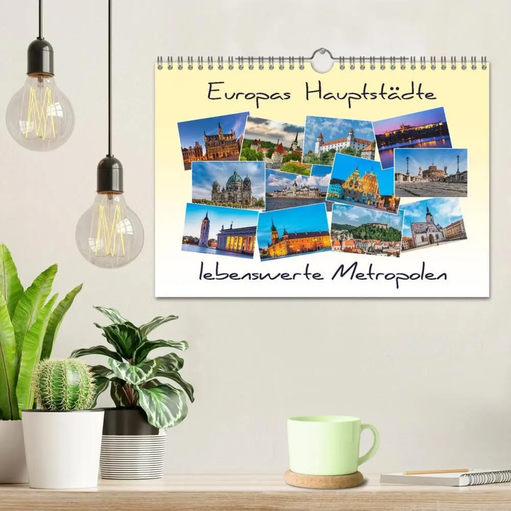 Bild: 9783435366576 | Europas Hauptstädte - lebenswerte Metropolen (Wandkalender 2025 DIN...