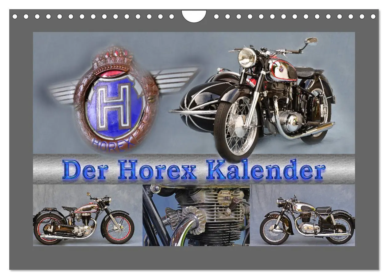 Cover: 9783457766576 | Der Horex Kalender (Wandkalender 2026 DIN A4 quer), CALVENDO...