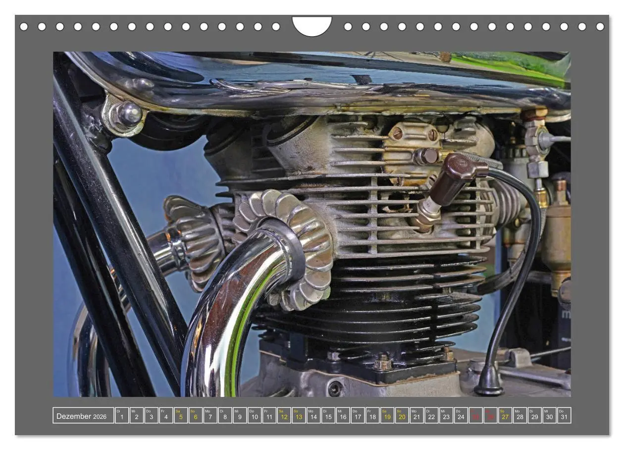 Bild: 9783457766576 | Der Horex Kalender (Wandkalender 2026 DIN A4 quer), CALVENDO...