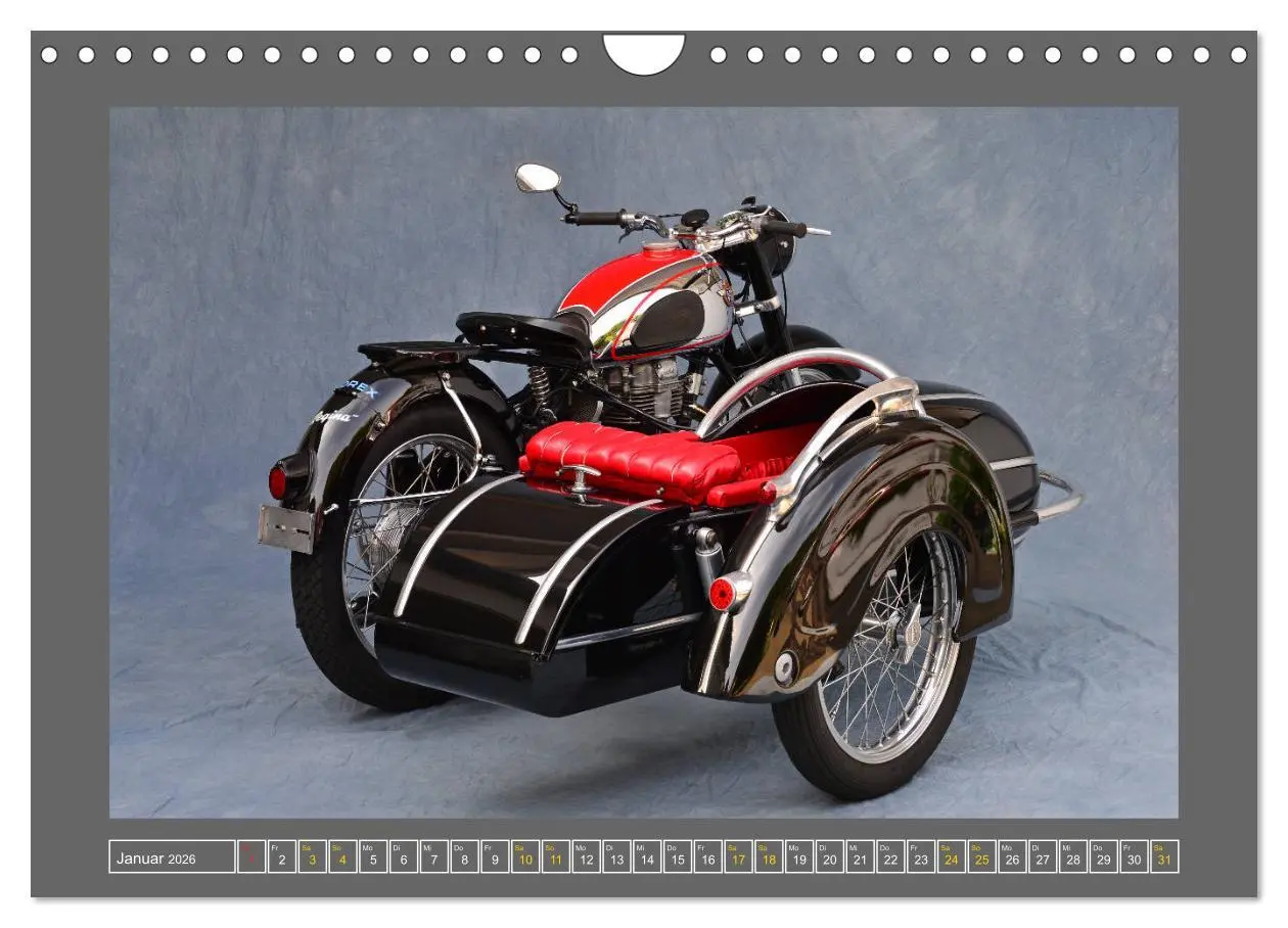 Bild: 9783457766576 | Der Horex Kalender (Wandkalender 2026 DIN A4 quer), CALVENDO...