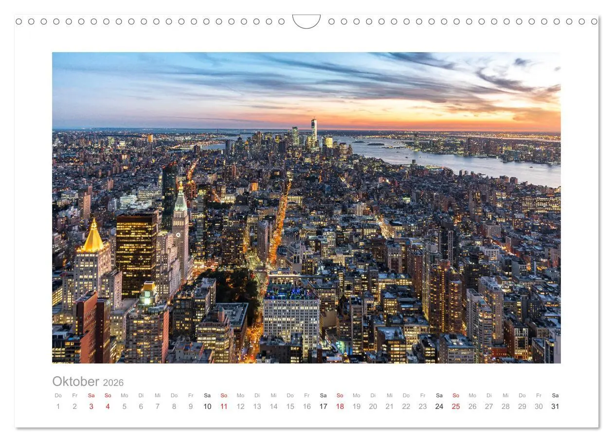 Bild: 9783457836576 | Wunderschönes Amerika (Wandkalender 2026 DIN A3 quer), CALVENDO...