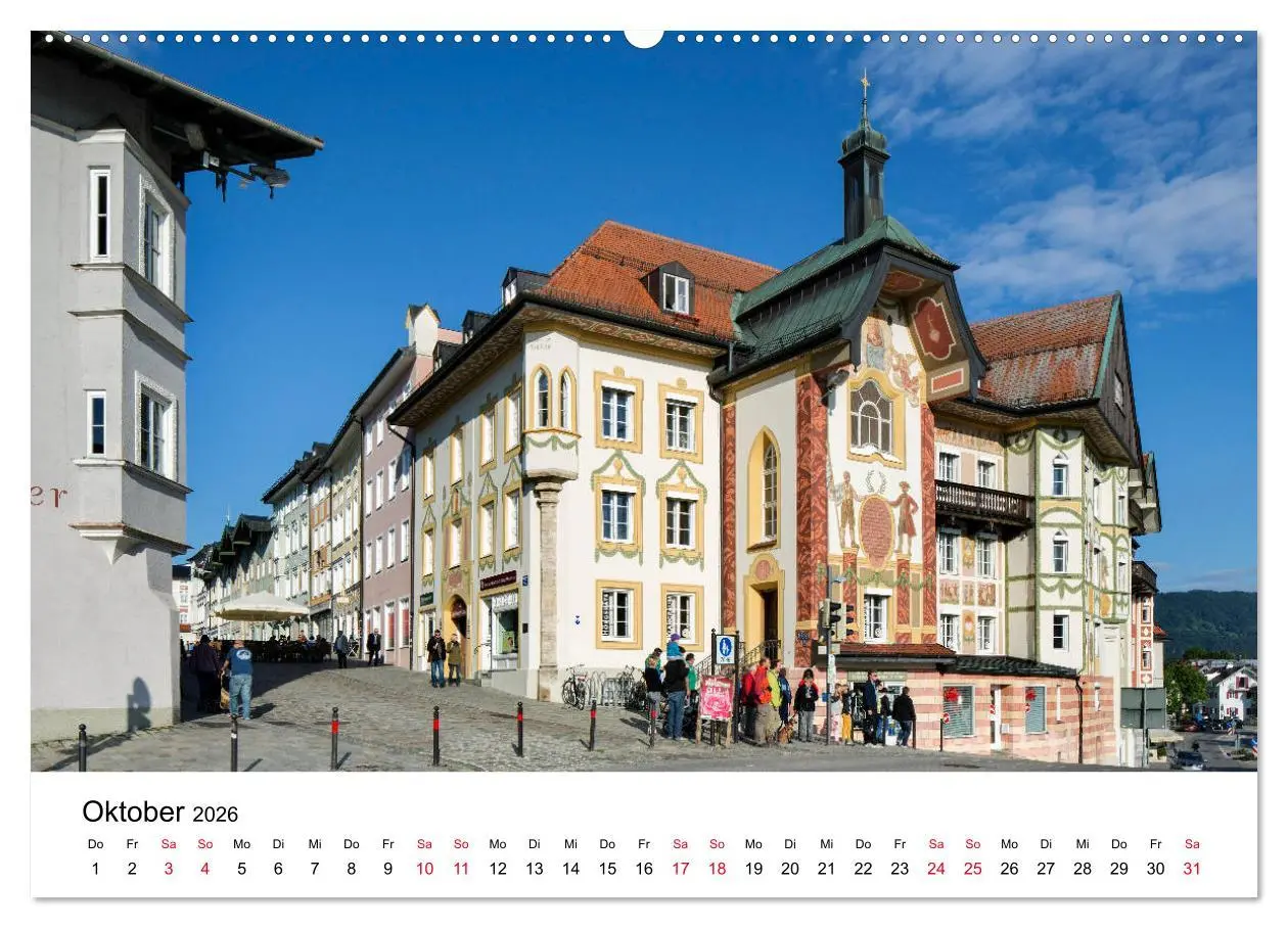 Bild: 9783516236576 | Bad Tölz - Perle an der Isar (Wandkalender 2026 DIN A2 quer),...