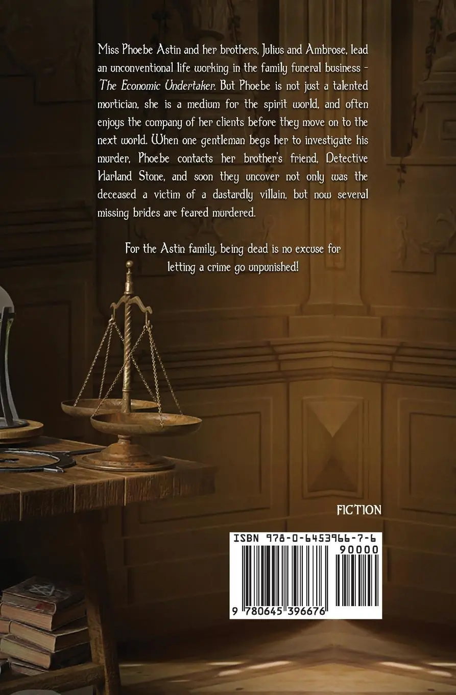 Rückseite: 9780645396676 | The Missing Brides (The Lady Mortician's Visions series) | Helen Goltz