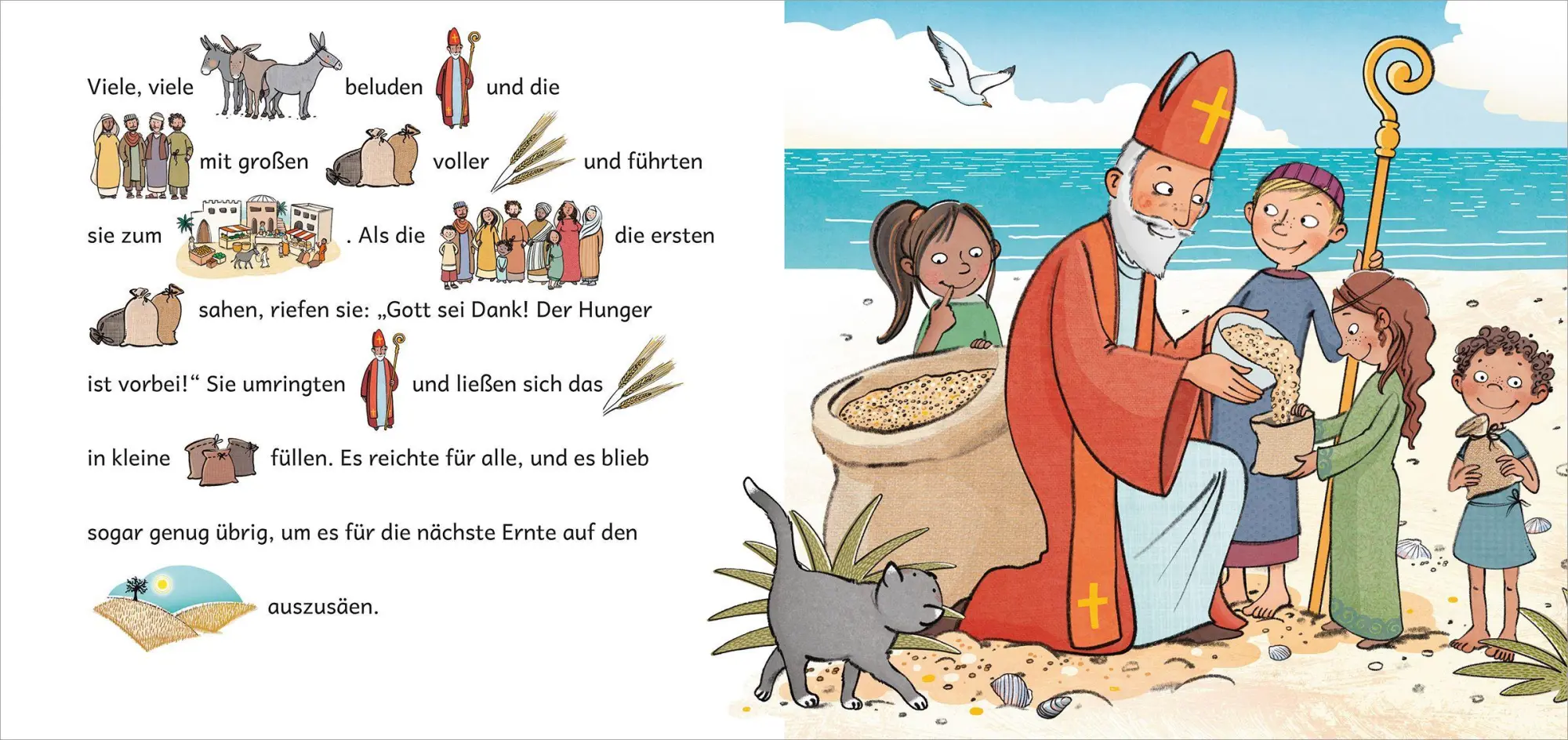 Bild: 9783451716676 | Einer, der Gutes tat ... Die Geschichte von Nikolaus in Bildwörtern
