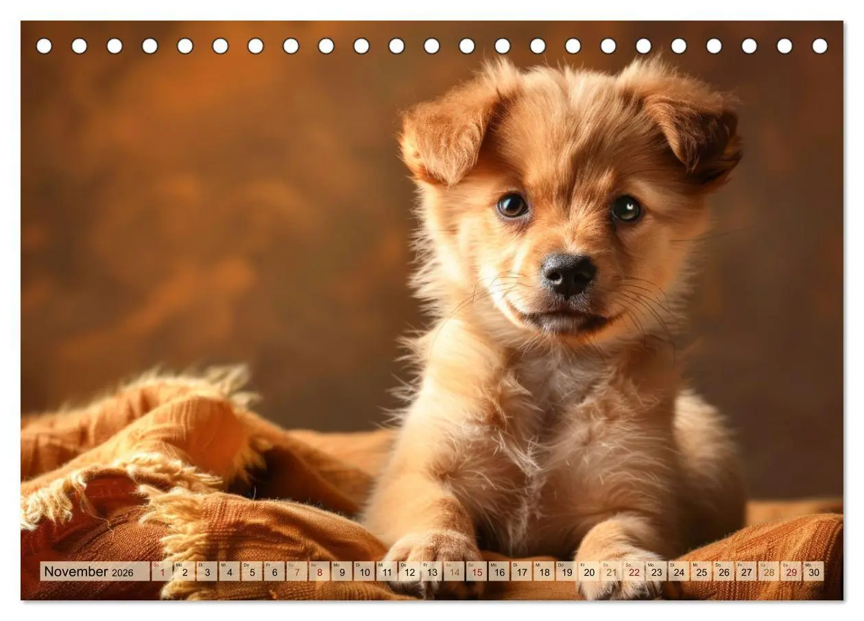 Bild: 9783457446676 | Welpenzauber: Ein Kalender zum Verlieben (Tischkalender 2026 DIN A5...