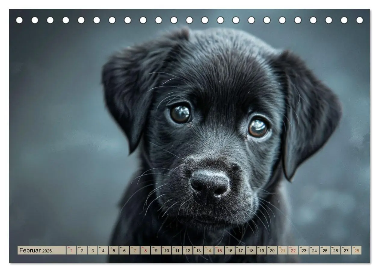 Bild: 9783457446676 | Welpenzauber: Ein Kalender zum Verlieben (Tischkalender 2026 DIN A5...