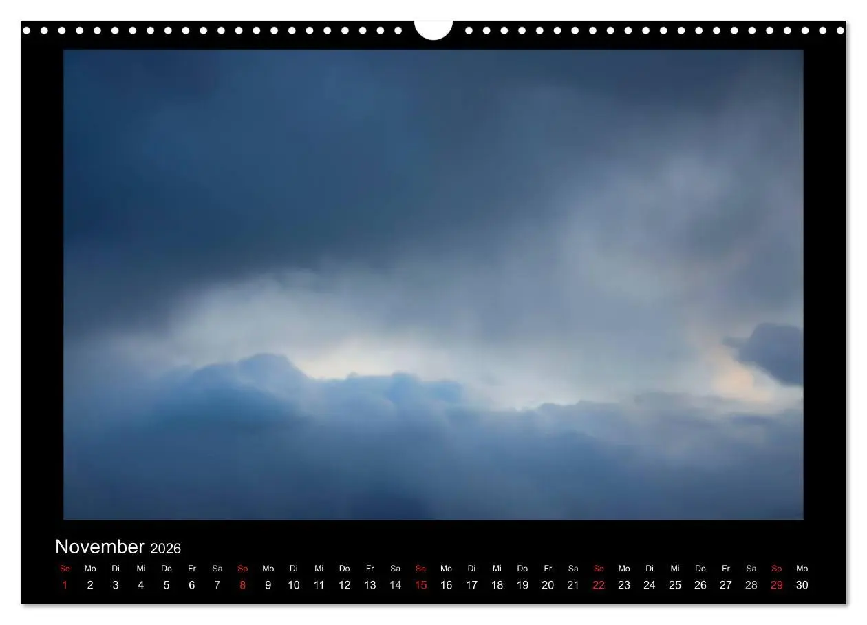 Bild: 9783516226676 | Wolkenbilder (Wandkalender 2026 DIN A3 quer), CALVENDO Monatskalender