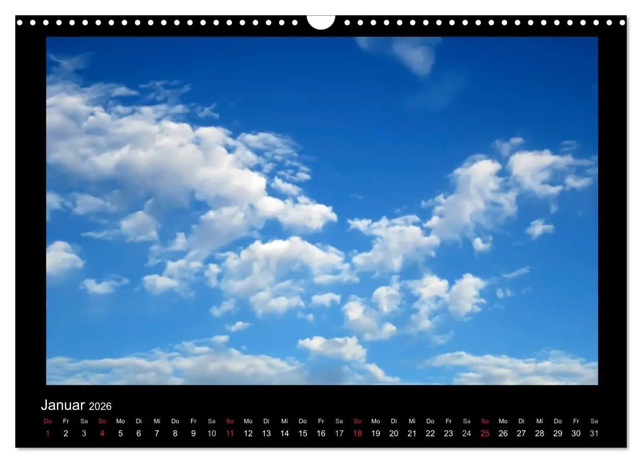 Bild: 9783516226676 | Wolkenbilder (Wandkalender 2026 DIN A3 quer), CALVENDO Monatskalender